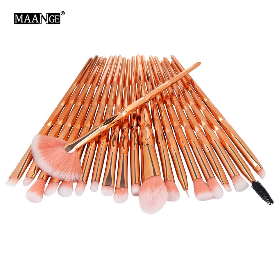 Gweety| Maange Makeup Brushes Set Diomand