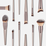 Gweety | Luxury Champagne Makeup Brushes